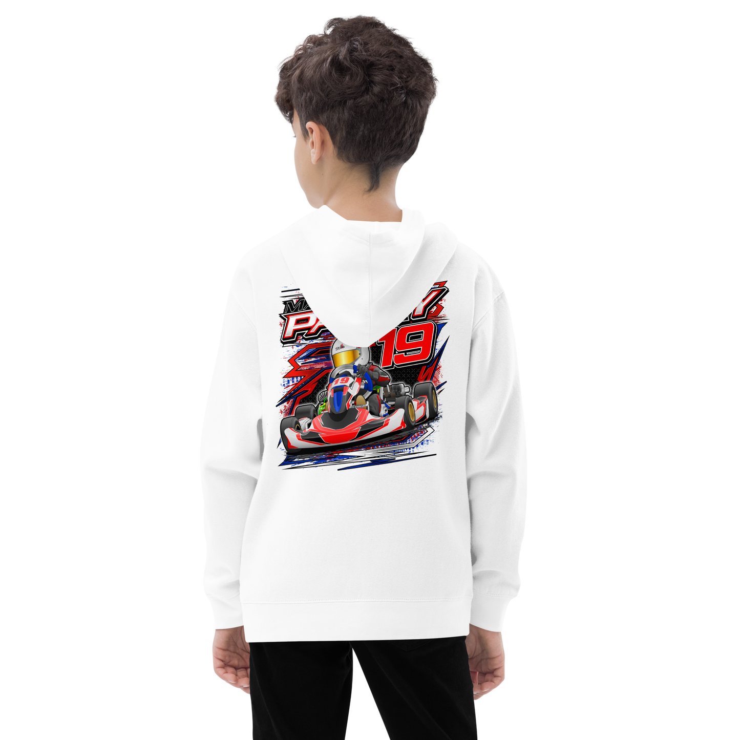 Customised with your design - Kids fleece hoodie