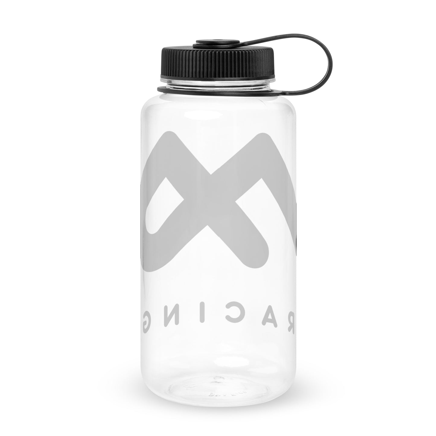 Wide mouth plastic water bottle